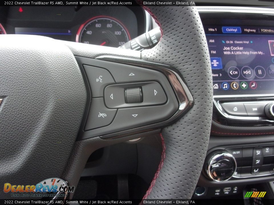 2022 Chevrolet TrailBlazer RS AWD Summit White / Jet Black w/Red Accents Photo #24