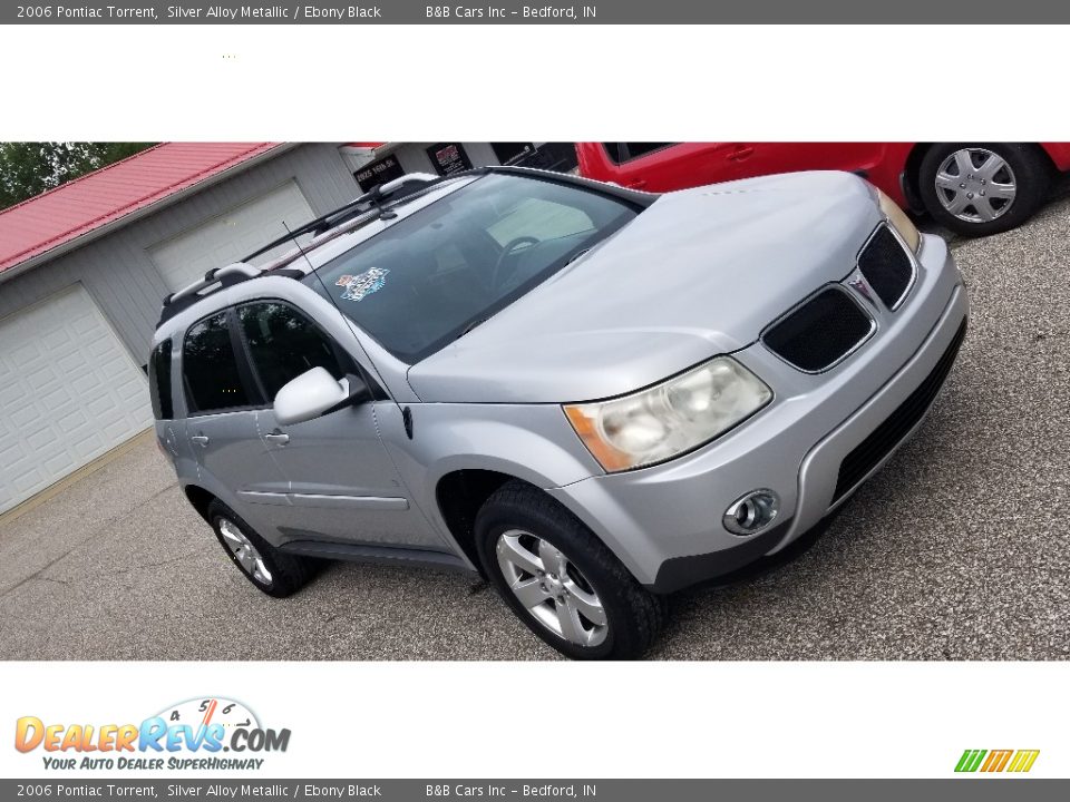 2006 Pontiac Torrent Silver Alloy Metallic / Ebony Black Photo #3