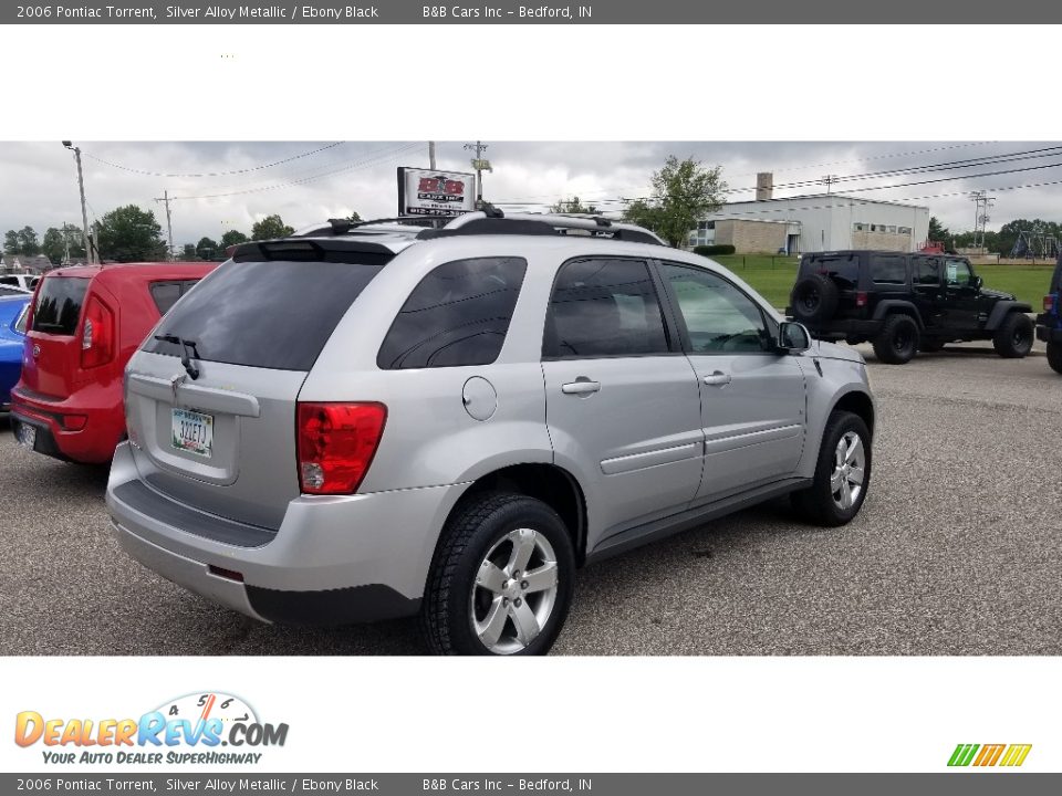 2006 Pontiac Torrent Silver Alloy Metallic / Ebony Black Photo #4