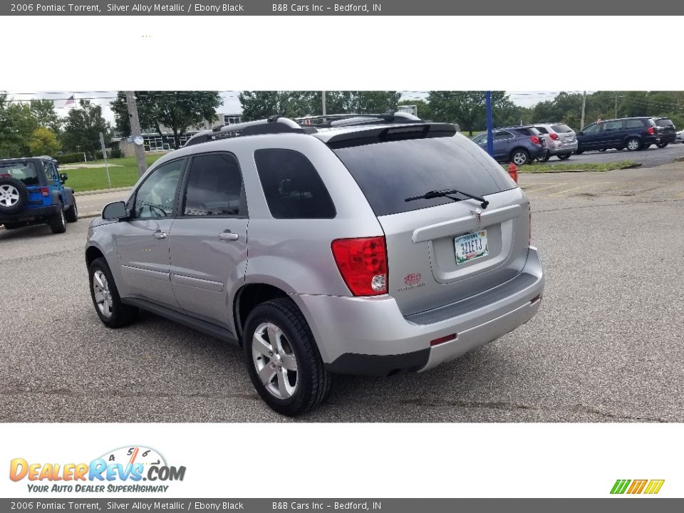 2006 Pontiac Torrent Silver Alloy Metallic / Ebony Black Photo #6