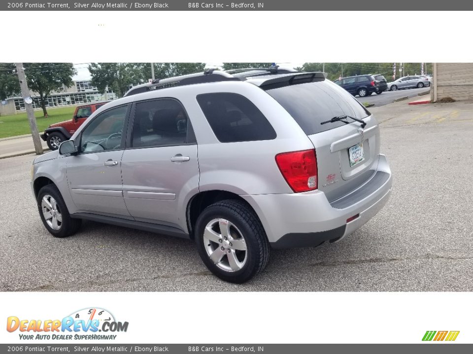 2006 Pontiac Torrent Silver Alloy Metallic / Ebony Black Photo #7