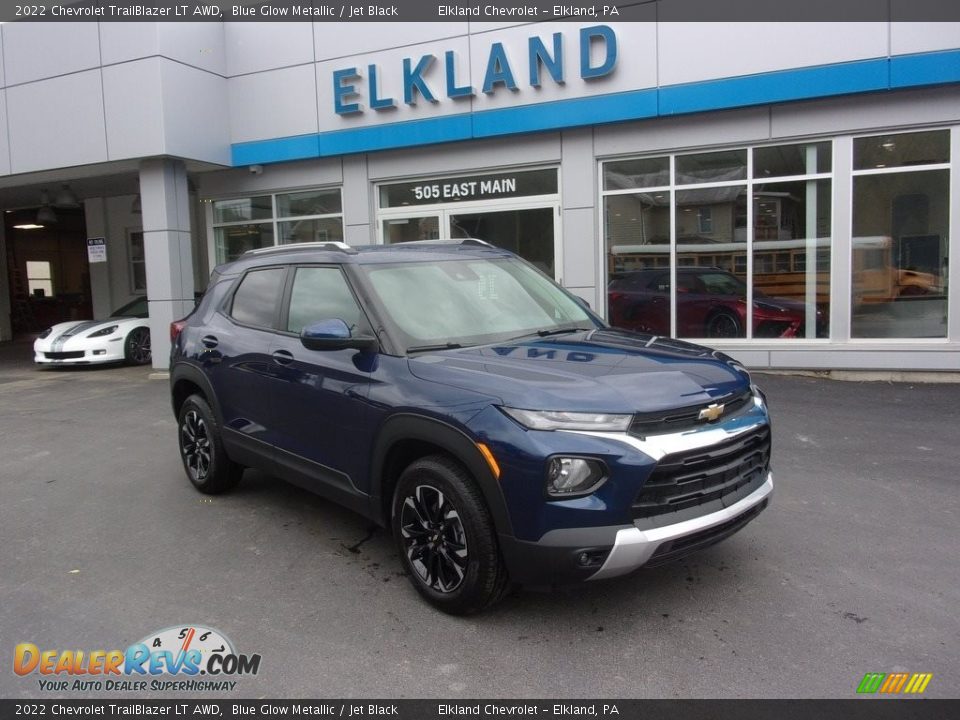 2022 Chevrolet TrailBlazer LT AWD Blue Glow Metallic / Jet Black Photo #1