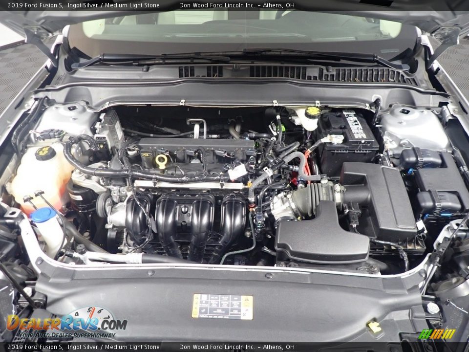 2019 Ford Fusion S 2.5 Liter DOHC 16-Valve i-VCT 4 Cylinder Engine Photo #7