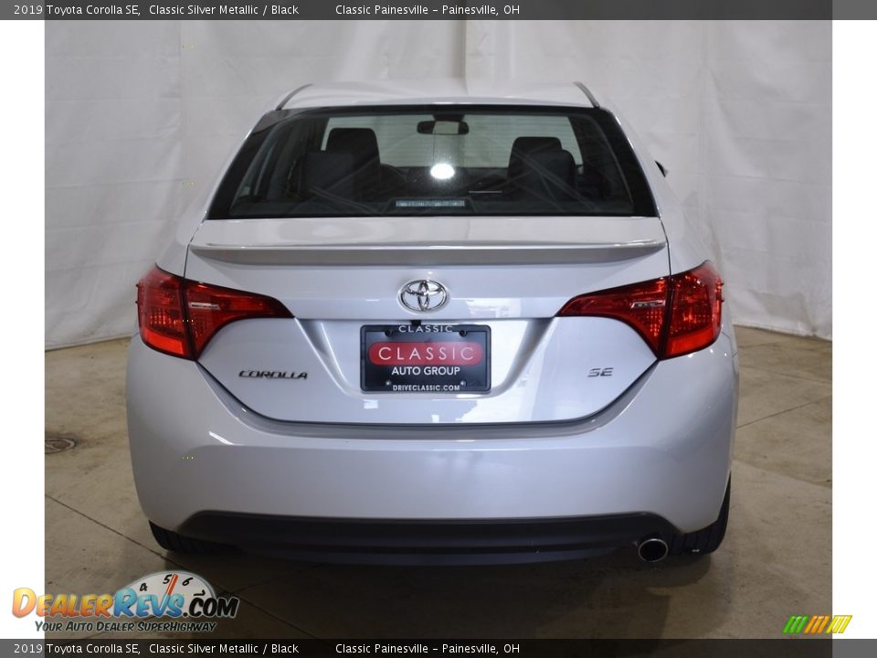 2019 Toyota Corolla SE Classic Silver Metallic / Black Photo #3