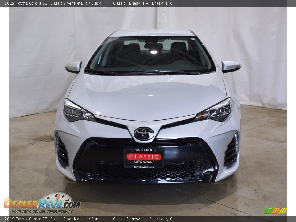 2019 Toyota Corolla SE Classic Silver Metallic / Black Photo #4