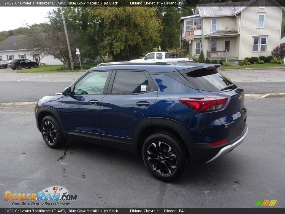 2022 Chevrolet TrailBlazer LT AWD Blue Glow Metallic / Jet Black Photo #5