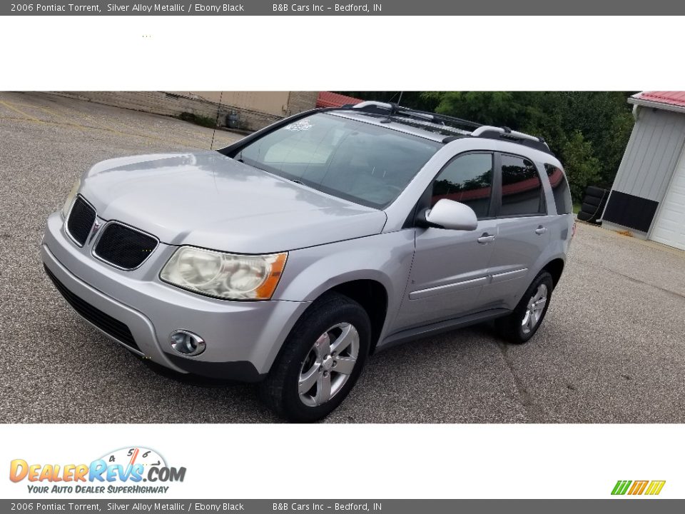 2006 Pontiac Torrent Silver Alloy Metallic / Ebony Black Photo #25