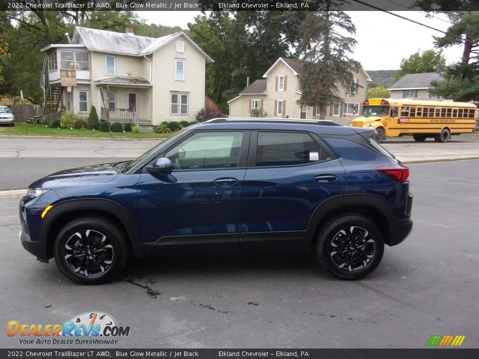 2022 Chevrolet TrailBlazer LT AWD Blue Glow Metallic / Jet Black Photo #6