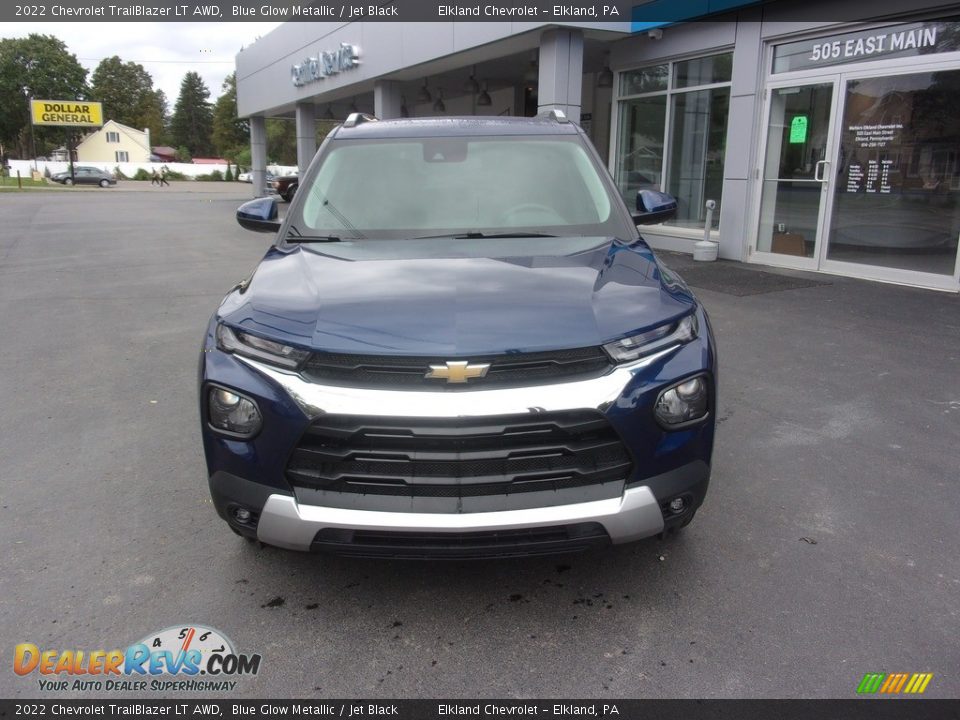 2022 Chevrolet TrailBlazer LT AWD Blue Glow Metallic / Jet Black Photo #8