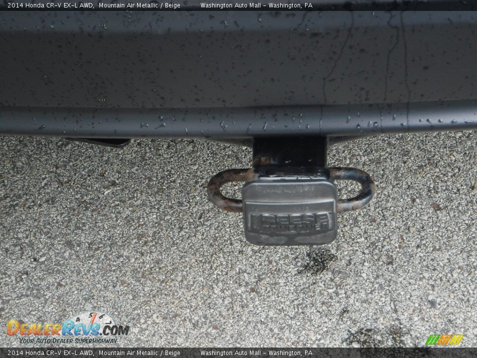 2014 Honda CR-V EX-L AWD Mountain Air Metallic / Beige Photo #12