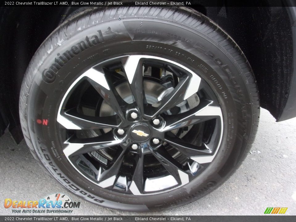 2022 Chevrolet TrailBlazer LT AWD Blue Glow Metallic / Jet Black Photo #10