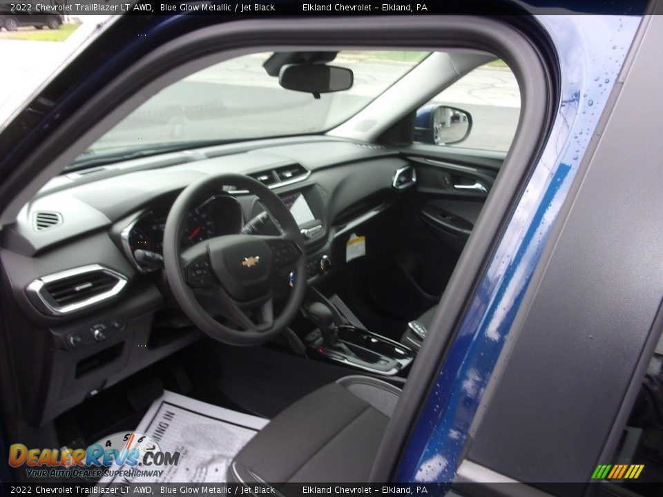 2022 Chevrolet TrailBlazer LT AWD Blue Glow Metallic / Jet Black Photo #12