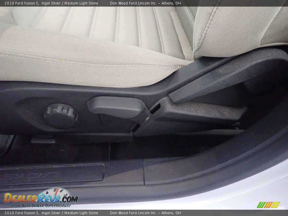 Front Seat of 2019 Ford Fusion S Photo #23
