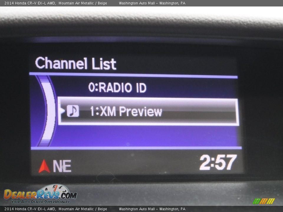 2014 Honda CR-V EX-L AWD Mountain Air Metallic / Beige Photo #20