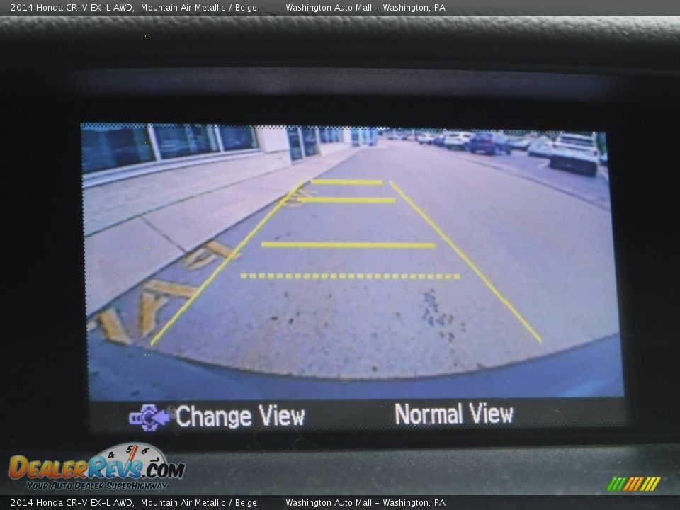 2014 Honda CR-V EX-L AWD Mountain Air Metallic / Beige Photo #21