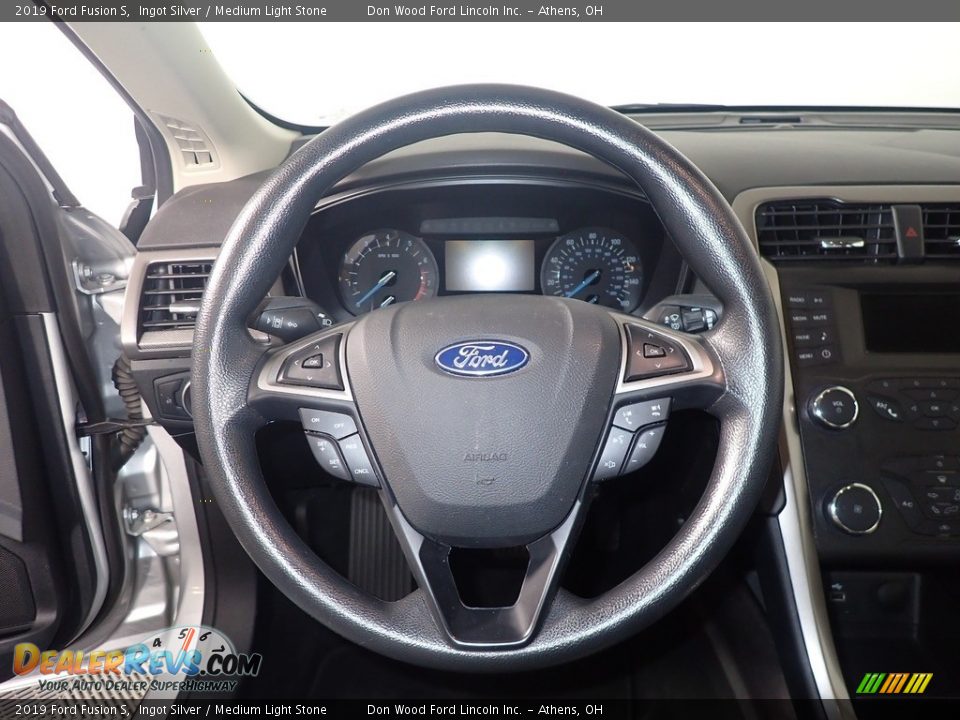 2019 Ford Fusion S Steering Wheel Photo #27