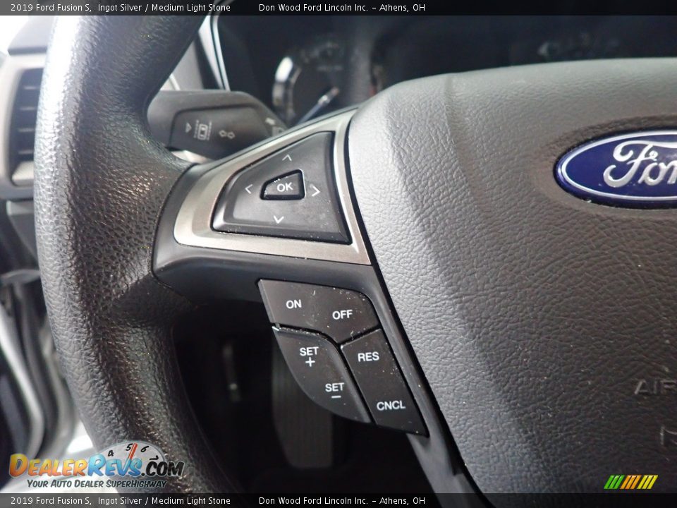 2019 Ford Fusion S Steering Wheel Photo #29