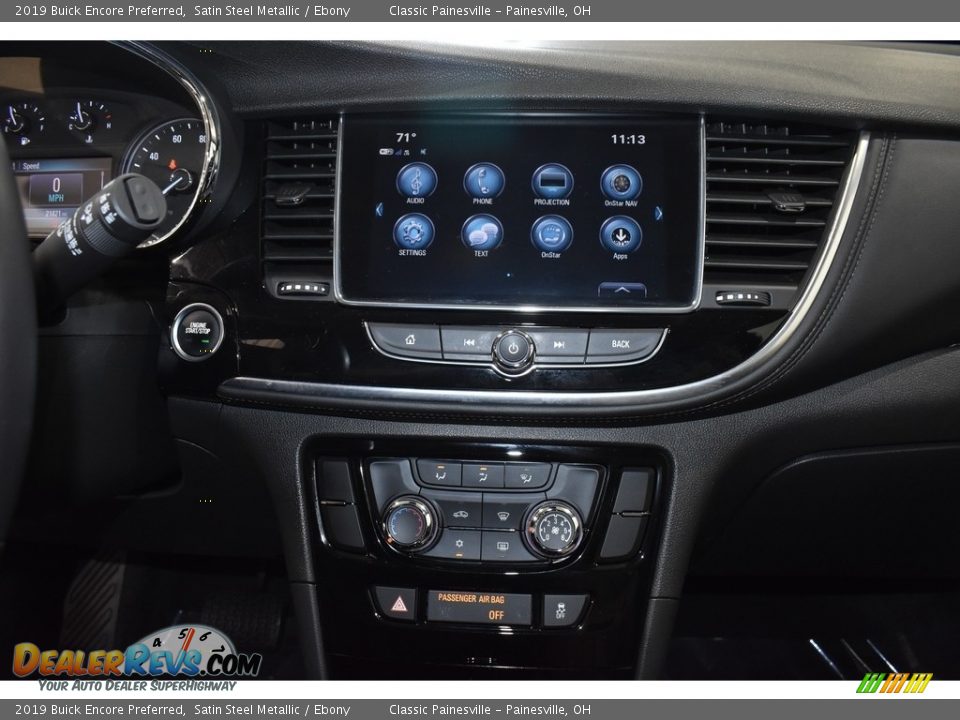 2019 Buick Encore Preferred Satin Steel Metallic / Ebony Photo #13