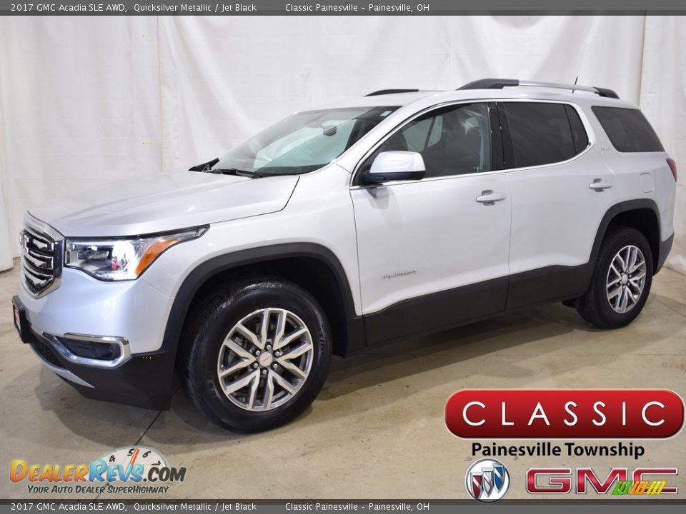 2017 GMC Acadia SLE AWD Quicksilver Metallic / Jet Black Photo #1