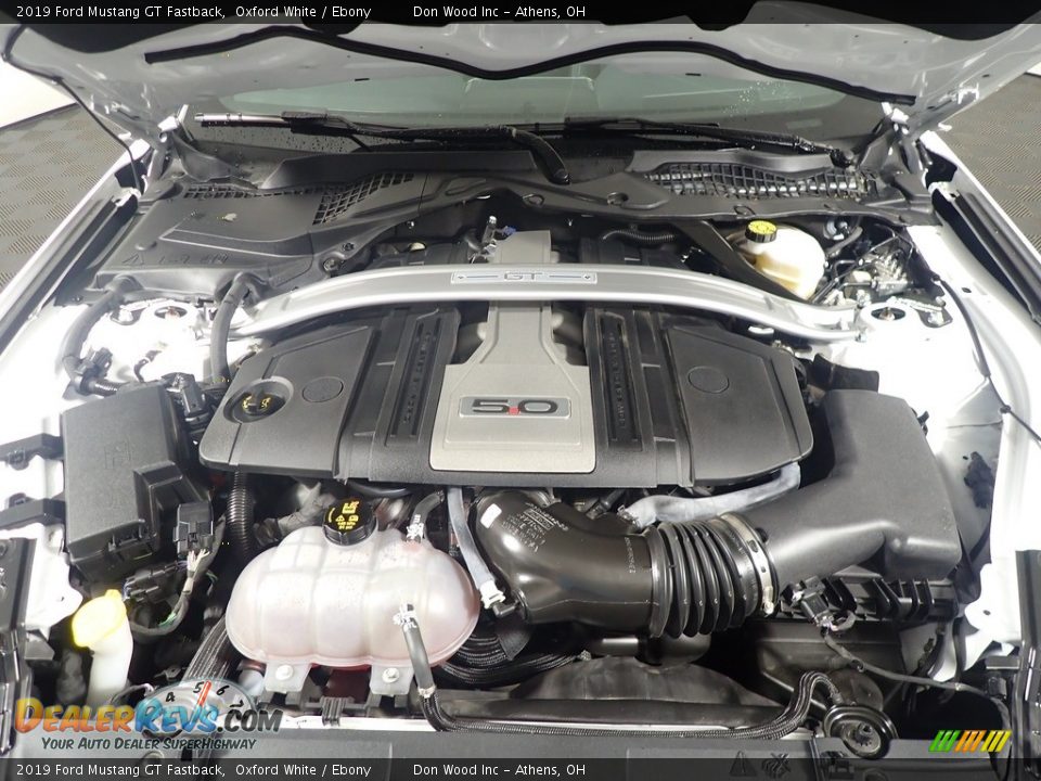2019 Ford Mustang GT Fastback Oxford White / Ebony Photo #7