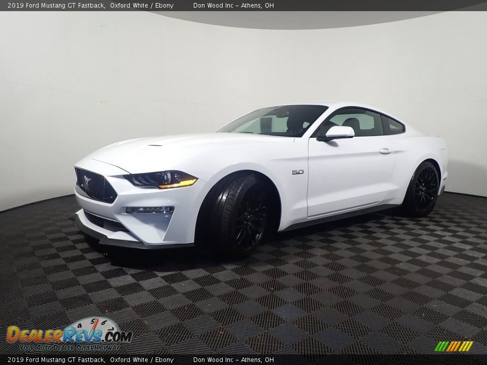 2019 Ford Mustang GT Fastback Oxford White / Ebony Photo #8