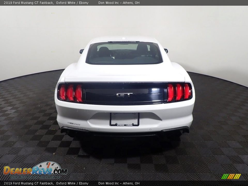 2019 Ford Mustang GT Fastback Oxford White / Ebony Photo #11