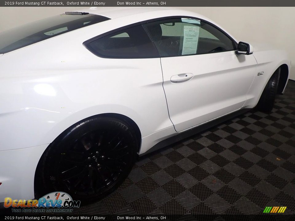 2019 Ford Mustang GT Fastback Oxford White / Ebony Photo #17