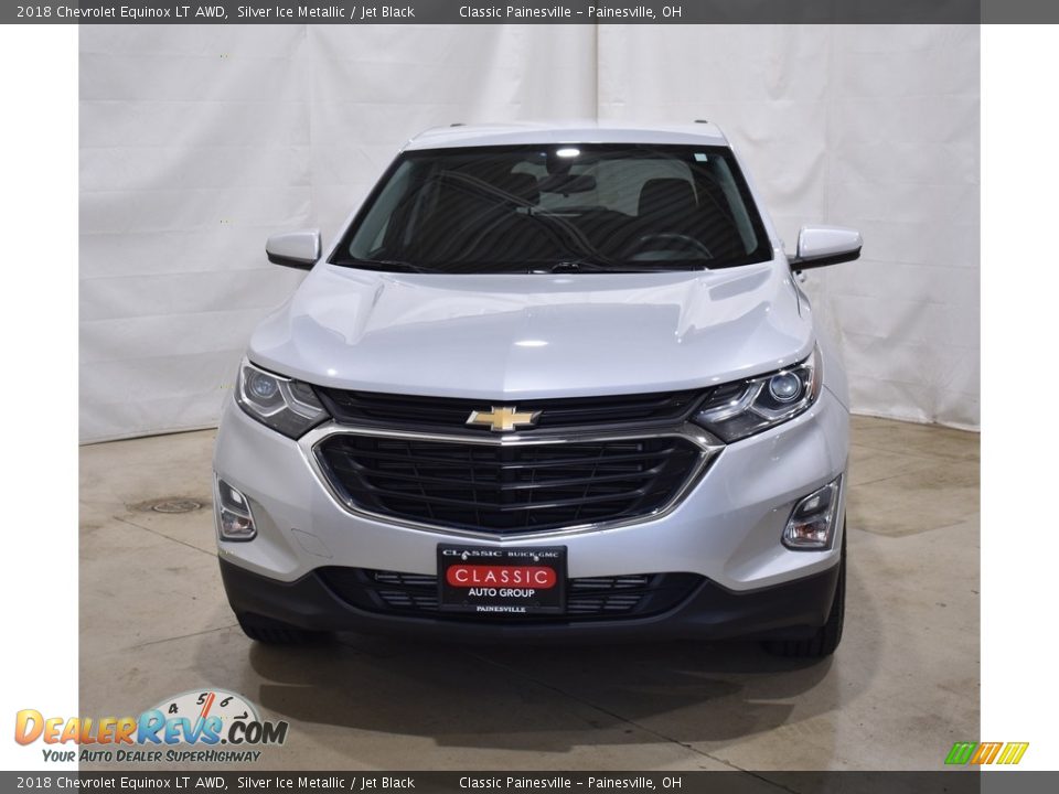 2018 Chevrolet Equinox LT AWD Silver Ice Metallic / Jet Black Photo #4