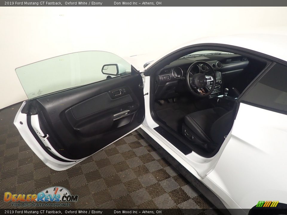 2019 Ford Mustang GT Fastback Oxford White / Ebony Photo #18