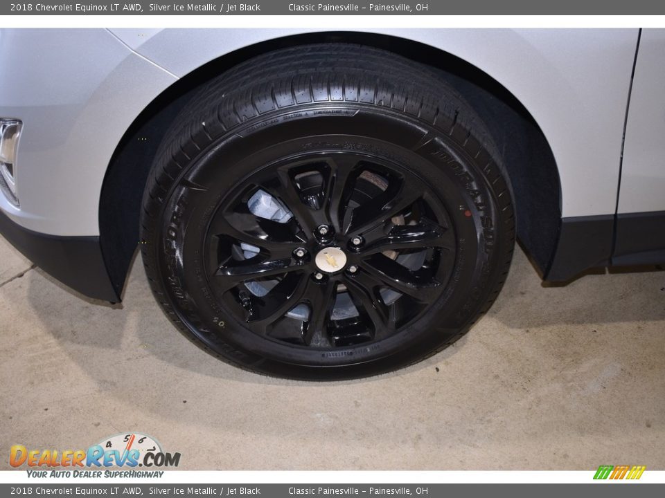 2018 Chevrolet Equinox LT AWD Silver Ice Metallic / Jet Black Photo #5