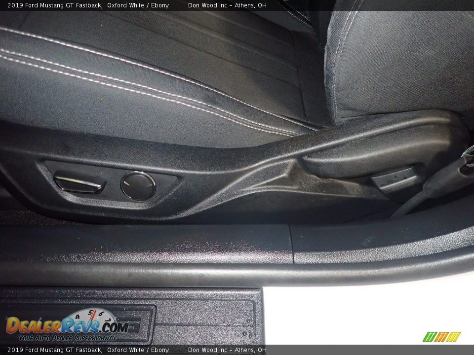 2019 Ford Mustang GT Fastback Oxford White / Ebony Photo #21