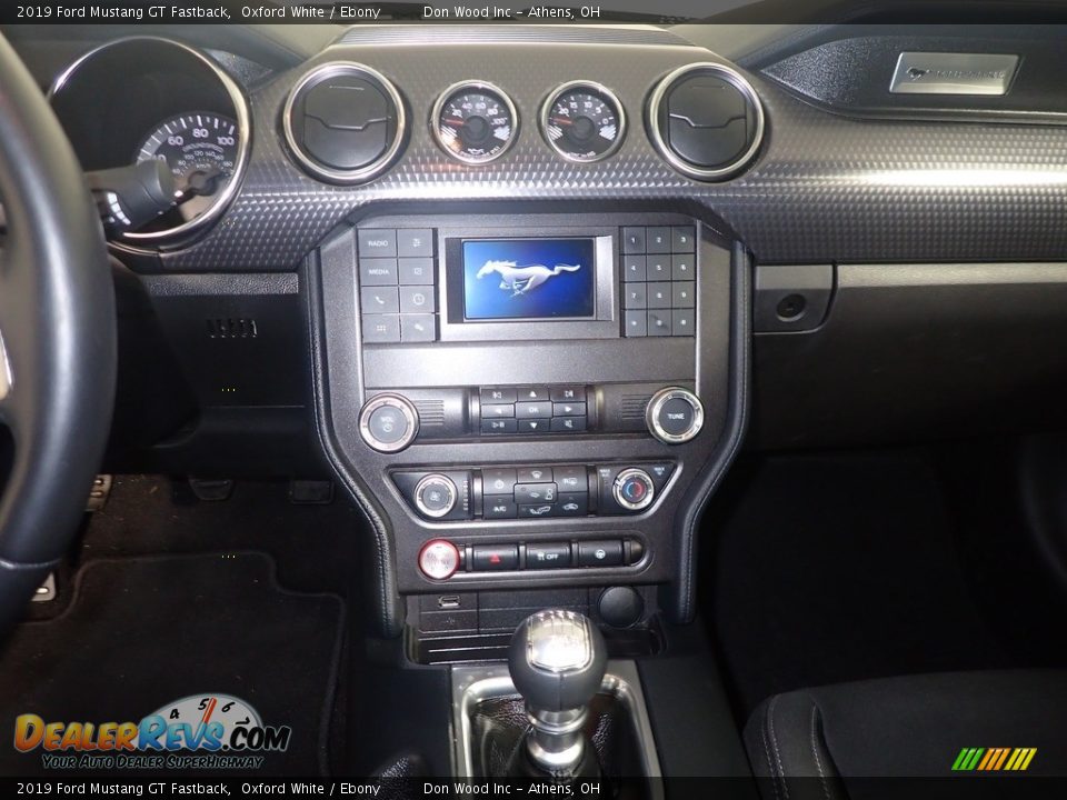 2019 Ford Mustang GT Fastback Oxford White / Ebony Photo #23