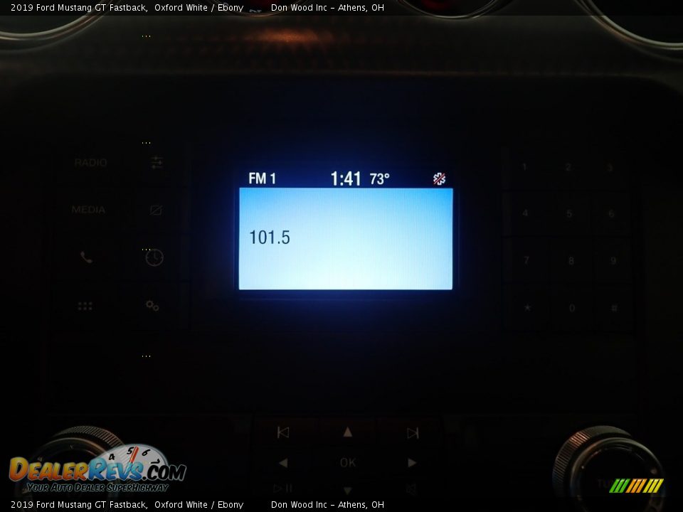 2019 Ford Mustang GT Fastback Oxford White / Ebony Photo #24