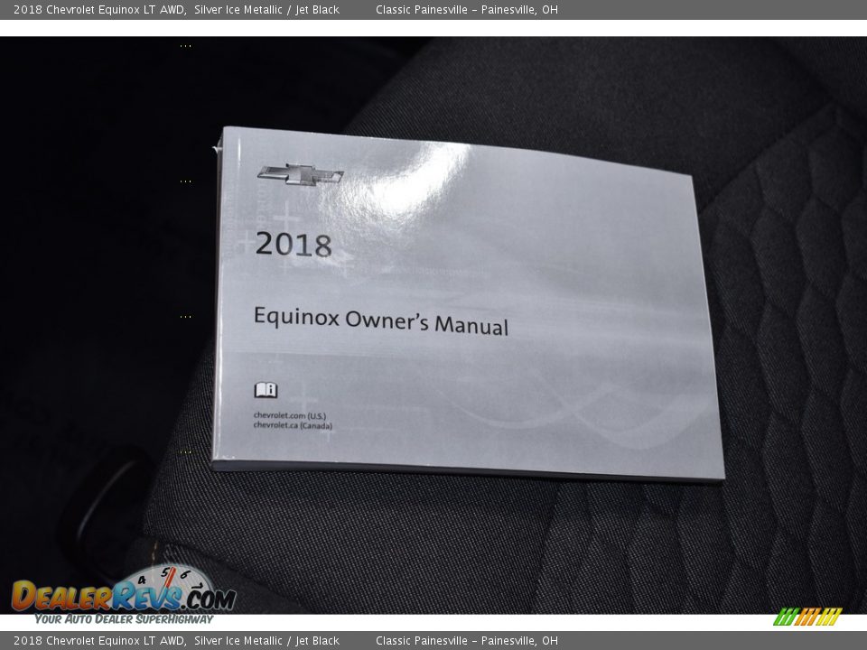2018 Chevrolet Equinox LT AWD Silver Ice Metallic / Jet Black Photo #16