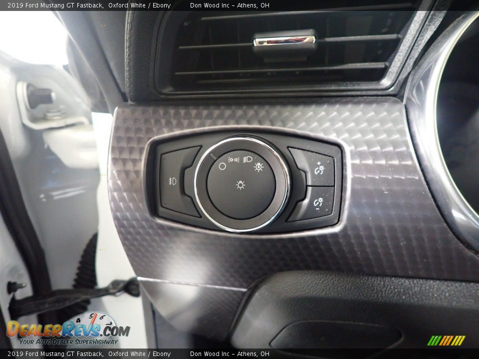 2019 Ford Mustang GT Fastback Oxford White / Ebony Photo #29