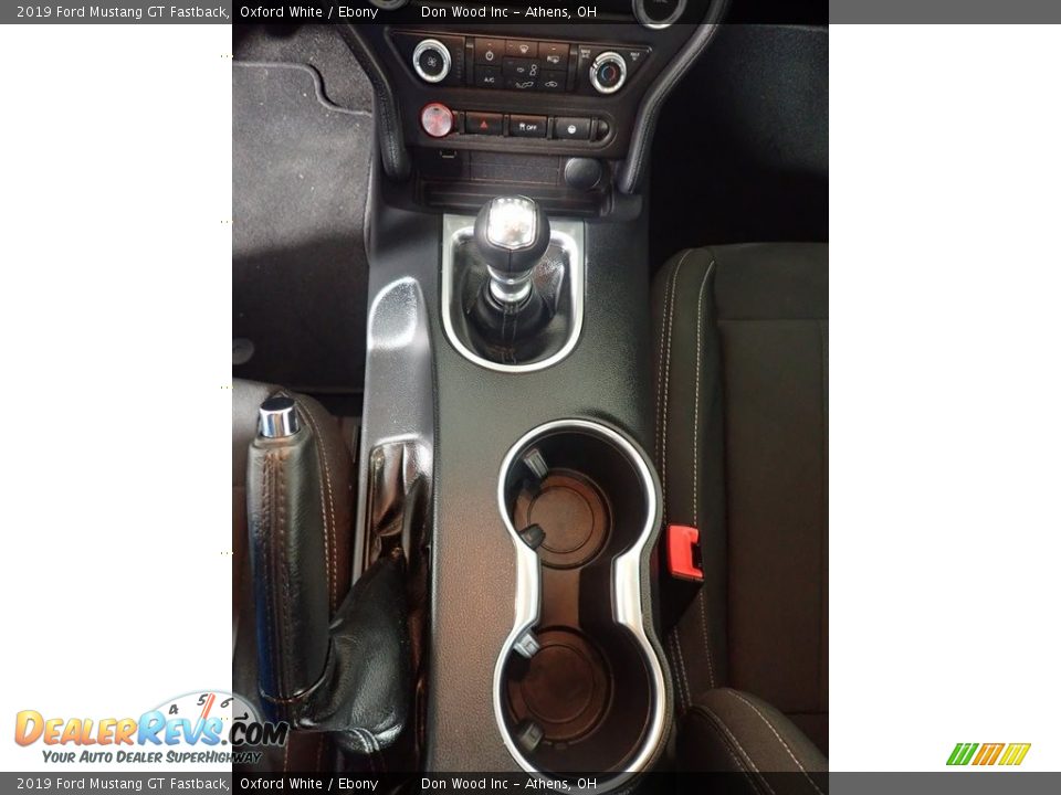 2019 Ford Mustang GT Fastback Oxford White / Ebony Photo #30