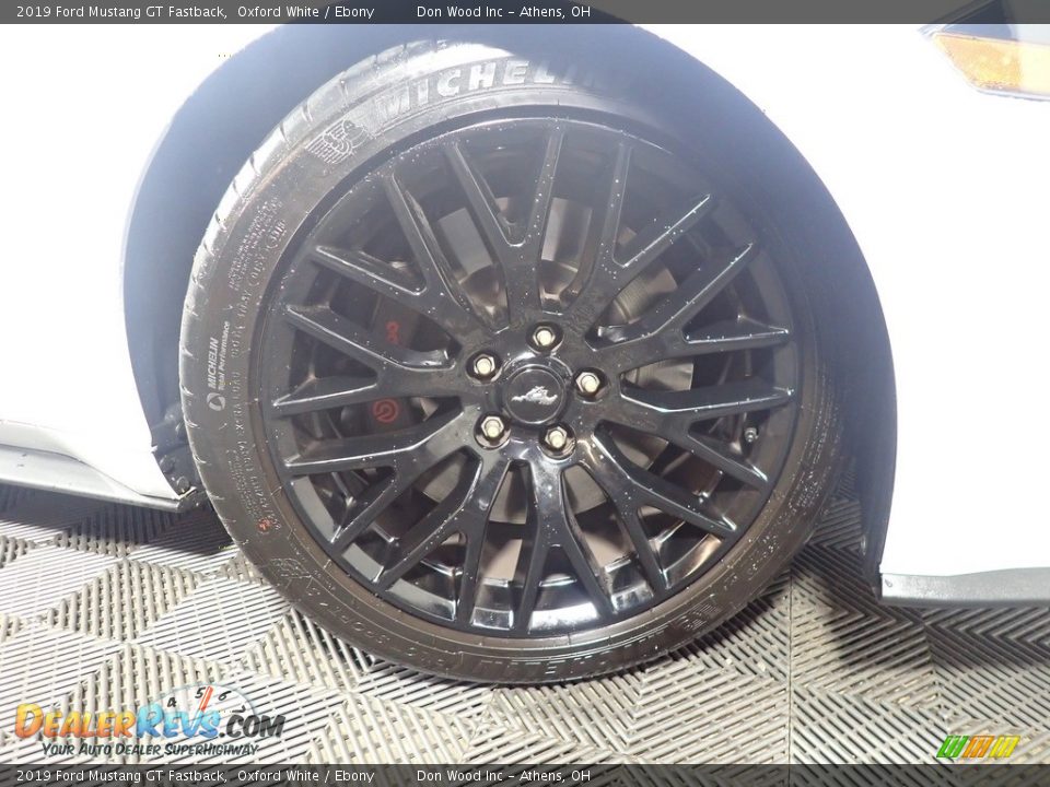 2019 Ford Mustang GT Fastback Oxford White / Ebony Photo #36