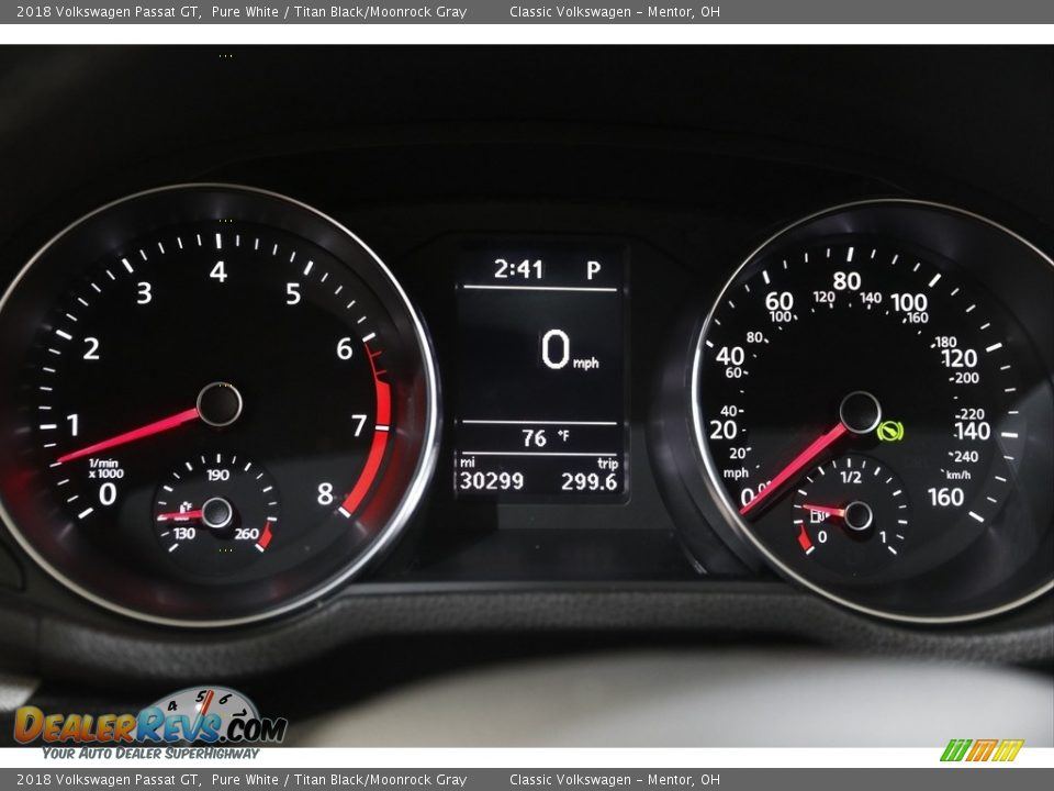 2018 Volkswagen Passat GT Pure White / Titan Black/Moonrock Gray Photo #8
