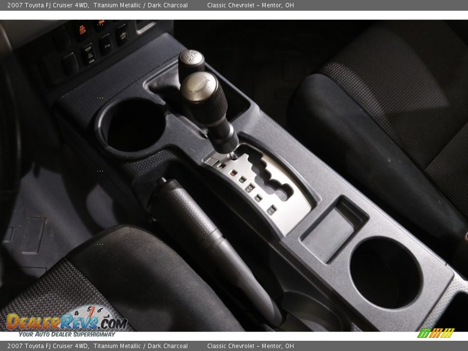 2007 Toyota FJ Cruiser 4WD Titanium Metallic / Dark Charcoal Photo #13