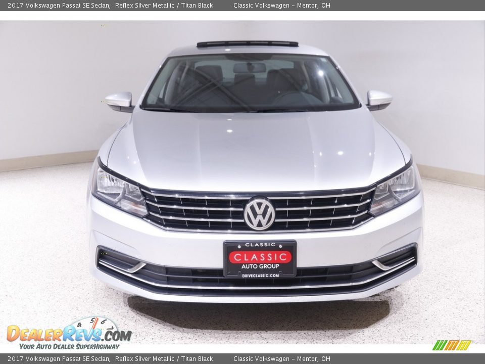 2017 Volkswagen Passat SE Sedan Reflex Silver Metallic / Titan Black Photo #2