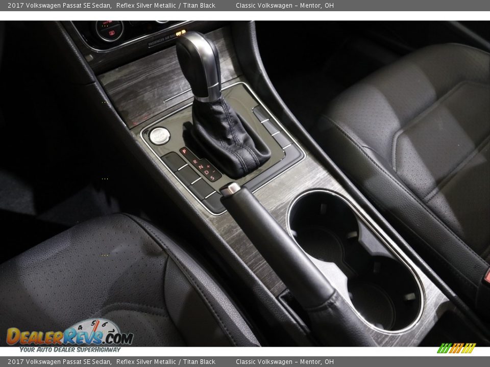 2017 Volkswagen Passat SE Sedan Reflex Silver Metallic / Titan Black Photo #12