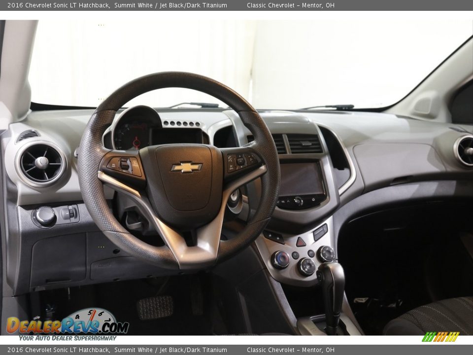 Dashboard of 2016 Chevrolet Sonic LT Hatchback Photo #6