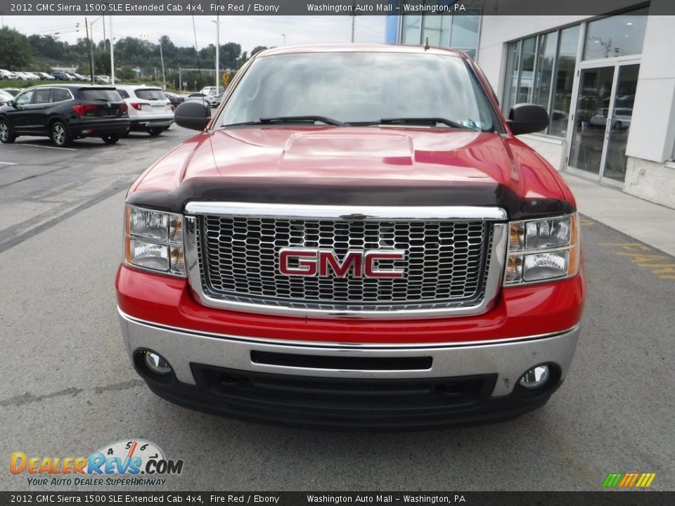 2012 GMC Sierra 1500 SLE Extended Cab 4x4 Fire Red / Ebony Photo #4