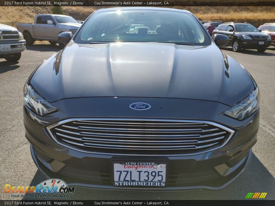 2017 Ford Fusion Hybrid SE Magnetic / Ebony Photo #2