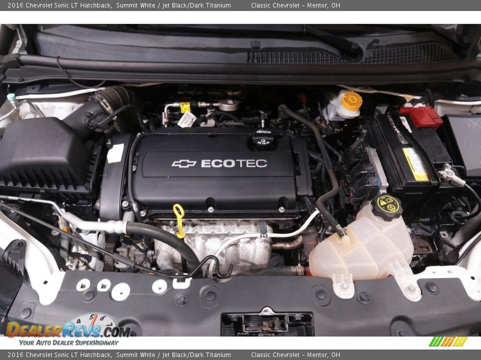 2016 Chevrolet Sonic LT Hatchback 1.8 Liter DOHC 16-Valve VVT Ecotec 4 Cylinder Engine Photo #17