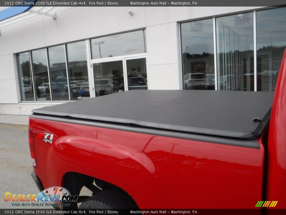 2012 GMC Sierra 1500 SLE Extended Cab 4x4 Fire Red / Ebony Photo #11