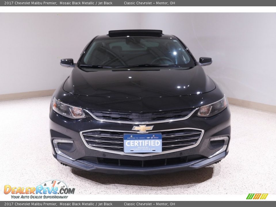 2017 Chevrolet Malibu Premier Mosaic Black Metallic / Jet Black Photo #2