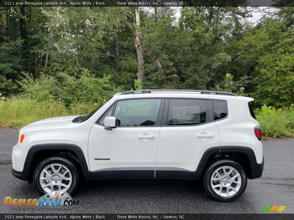 Alpine White 2021 Jeep Renegade Latitude 4x4 Photo #1