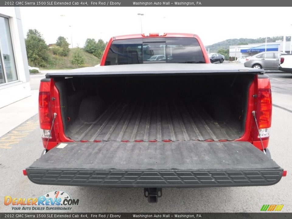 2012 GMC Sierra 1500 SLE Extended Cab 4x4 Fire Red / Ebony Photo #13