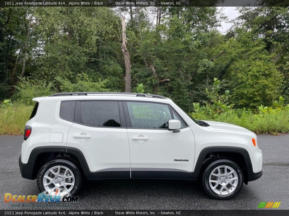 Alpine White 2021 Jeep Renegade Latitude 4x4 Photo #5